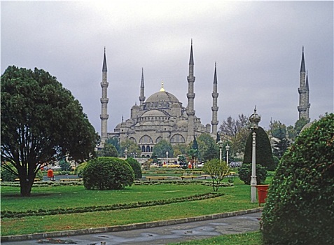 蓝色清真寺,伊斯坦布尔