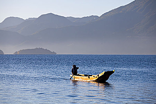 四川云南泸沽湖