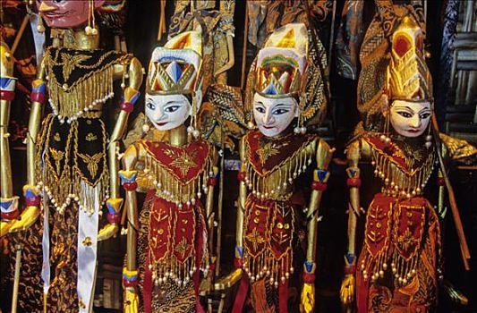 印度尼西亚,爪哇,木质,哇扬木偶,剧院