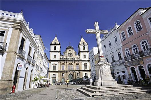 教堂,萨尔瓦多,世界遗产,巴西,南美