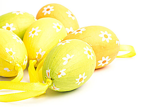 复活节彩蛋,包着,箔,雏菊,图案