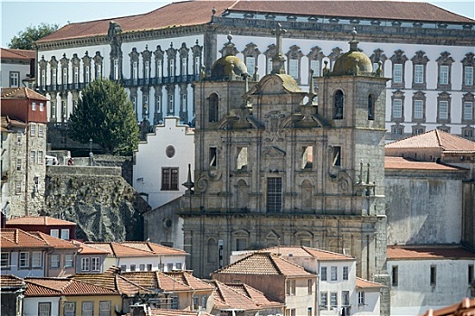 欧洲,葡萄牙,波尔图,老城,教堂