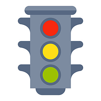 红绿灯,隔绝,矢量,白色背景,背景,卡通,安全,停止,警告,运输,危险