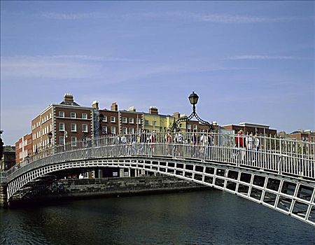 桥,都柏林,爱尔兰
