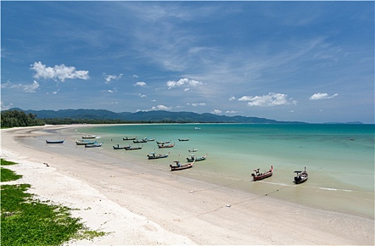 海滩,东方,泰国