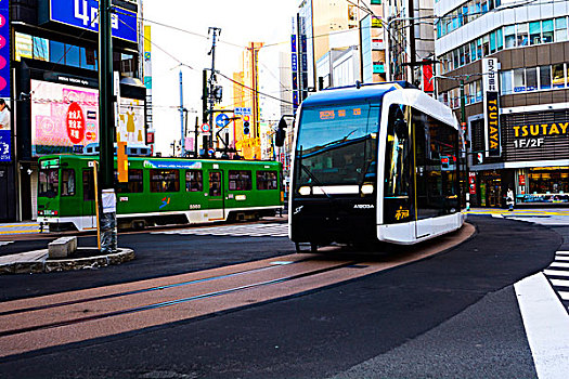 札幌,电车