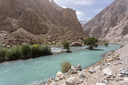 新疆塔什库尔干河