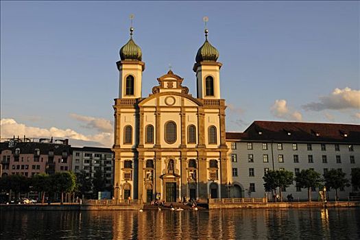 耶稣会,教堂,瑞士,欧洲