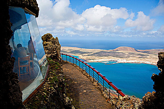 眺台,兰索罗特岛,加纳利群岛,西班牙,欧洲