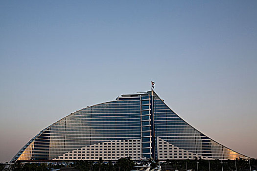 阿联酋,迪拜,全景,朱美拉海滩酒店