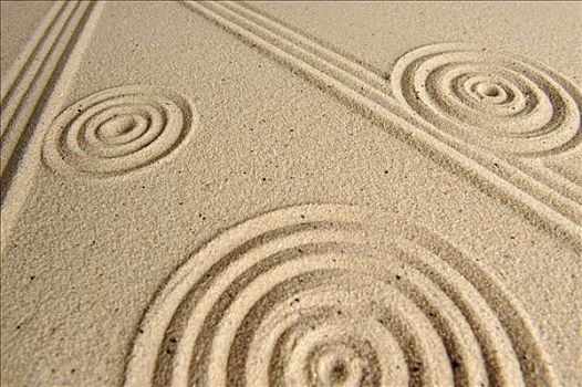沙子,纹理,图案