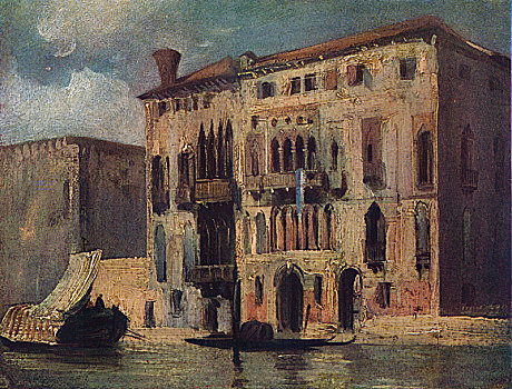 风景,大运河,19世纪,艺术家