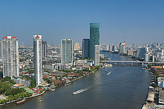 泰国,曼谷,城市,区域