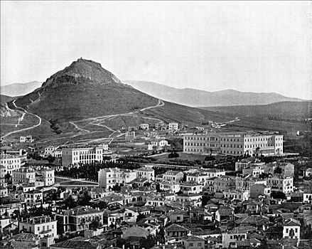 雅典,希腊,1893年,艺术家