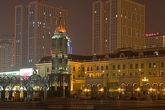 黑龙江,哈尔滨,索菲亚广场
