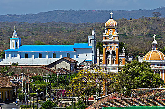 教堂,格拉纳达,西班牙,尼加拉瓜,中美洲