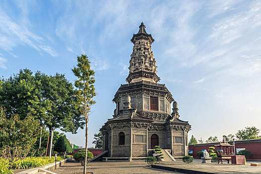 中国河北正定广惠寺华塔