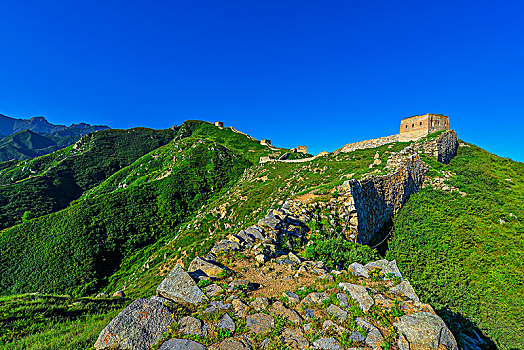 中国,河北,保定,涞源,明长城遗址greatwallofghina