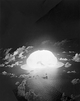 云,原子弹,爆炸,马绍尔群岛