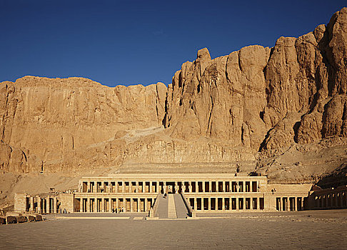 哈采普苏特陵庙,路克索神庙,埃及,非洲