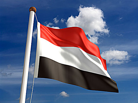 也门,旗帜