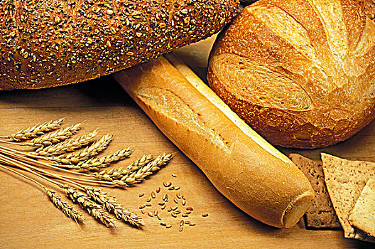 面包,小麦,曼尼托巴,加拿大