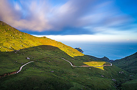 崳山島傍晚