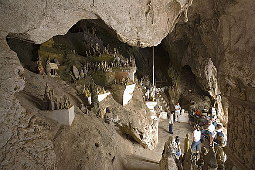 洞穴,老挝