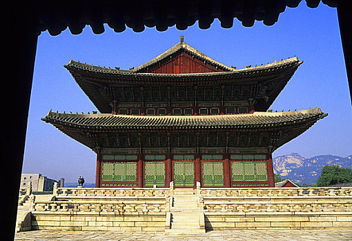 韩国,首尔,皇宫