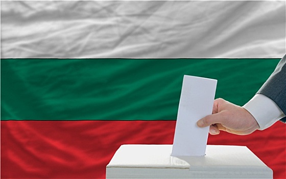 男人,投票,选举,保加利亚