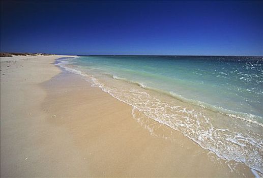 沙滩,湾,西澳大利亚,澳大利亚