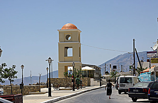 钟楼,克里特岛,希腊,欧洲