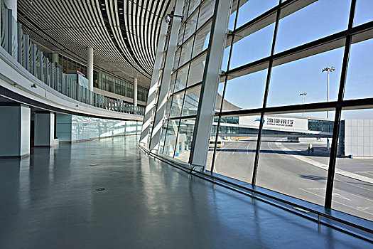 天津滨海机场候机楼