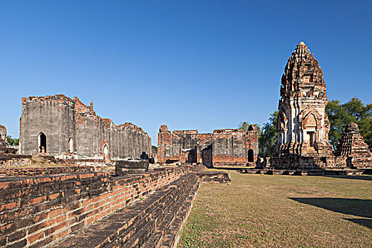古迹,寺院,玛哈泰寺,泰国,亚洲