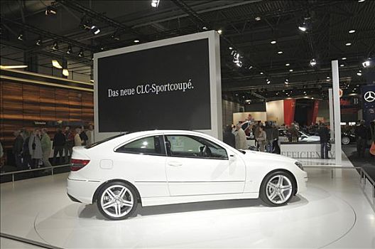 奔馳,信息,攤亭,汽車(chē),國(guó)際,車(chē)展,萊比錫,薩克森,德國(guó)