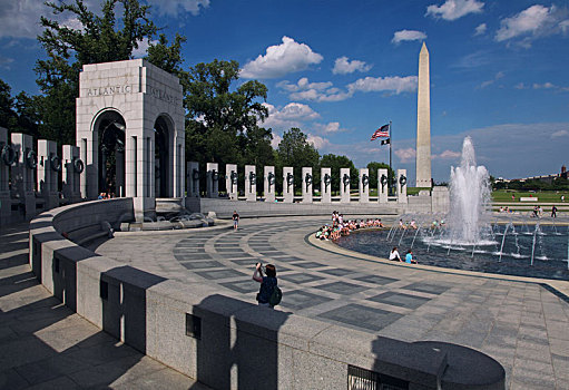 华盛顿纪念碑,林肯纪念堂