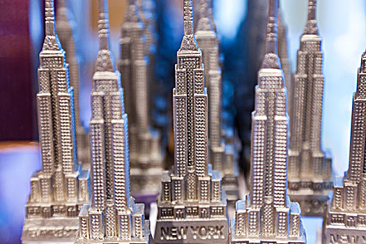 帝国大厦,模型,纽约,美国