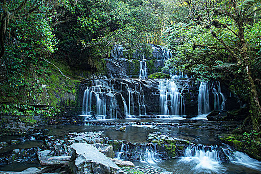 瀑布,新西兰