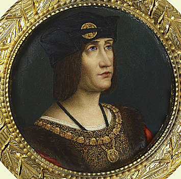 头像,路易十二,法国皇帝,艺术家
