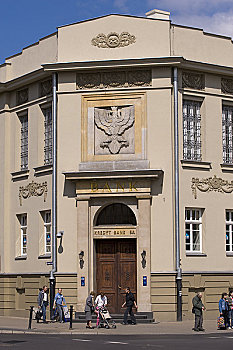 银行,卢布林,波兰