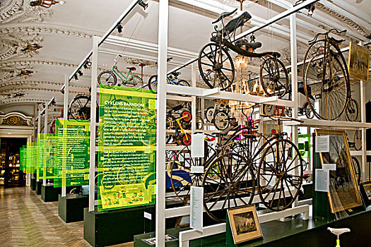 哥本哈根,自行车,展示,博物馆,丹麦,欧洲