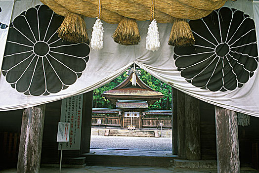 亚洲,日本,和歌山,神祠