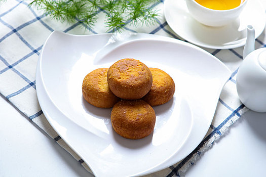 中秋节传统特色美食云南火腿月饼