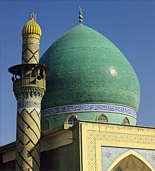清真寺,尖塔,塔,巴格达,伊拉克,中东
