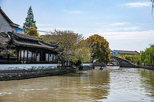 江苏苏州昆山市千灯古镇水乡