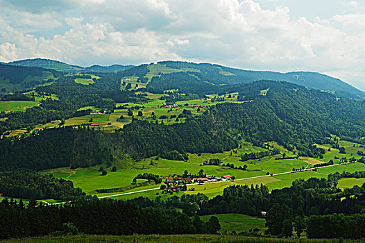 阿尔卑斯山,靠近,巴伐利亚,德国