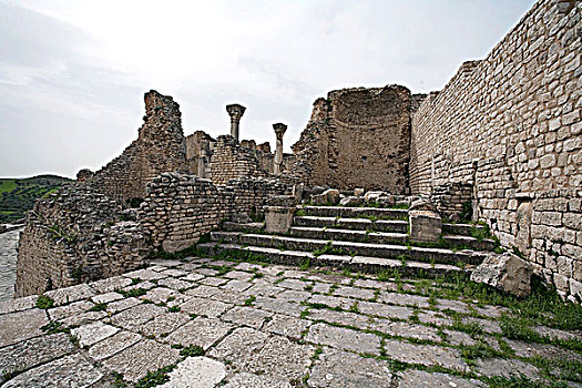 庙宇,杜加遗址,突尼斯