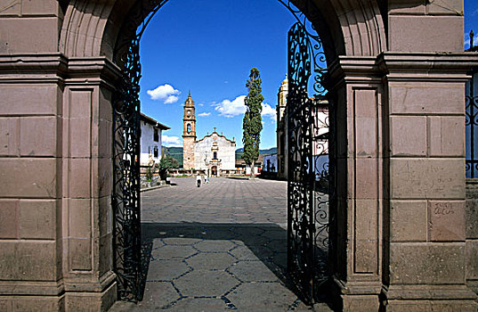 大教堂,圣克拉拉,眼镜蛇,墨西哥