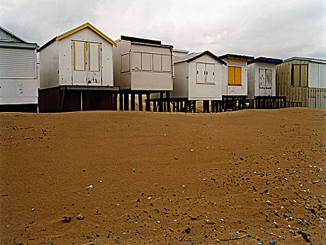 海滩小屋,加莱