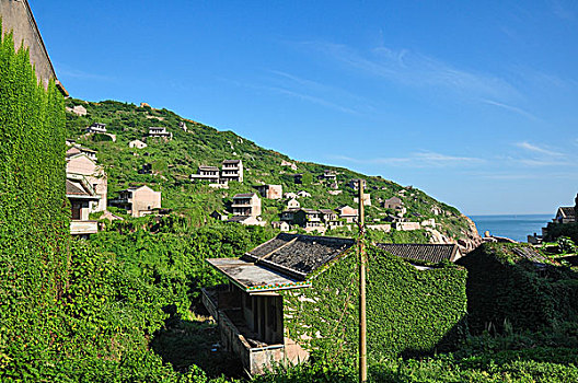 浙江舟山嵊泗县嵊山镇后头湾无人村